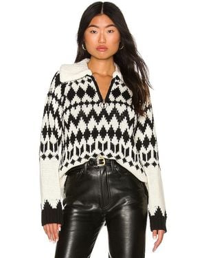Show Me Your Mumu Sun Valley Pullover - Black