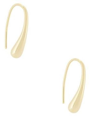Shashi Mia French Hook Earring - White
