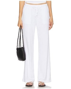 Bobi Wide Leg Pant - White