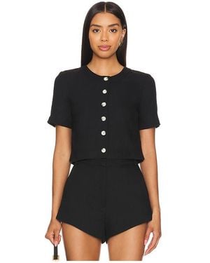 Amanda Uprichard X Revolve Braswell Top - Black