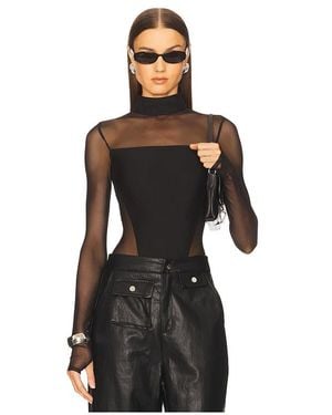Mariandree Gaitan Caroline Bodysuit - Black