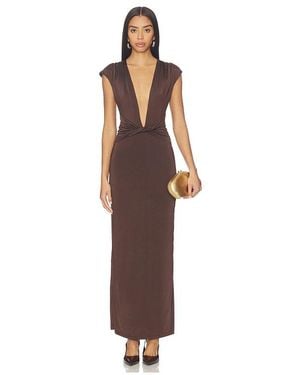 superdown Cataleya Maxi Dress - Brown