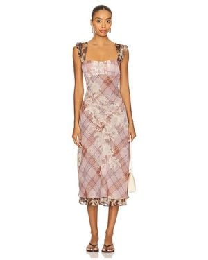 Free People Morning Dew Midi Dress - ホワイト