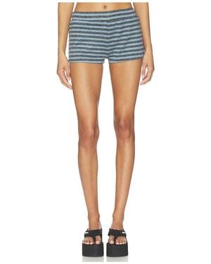 Lioness Bloom Knit Short - Blue