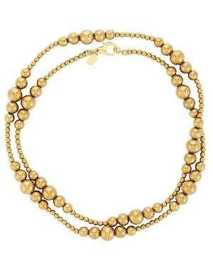 Elizabeth Cole Maissa Necklace - Metallic