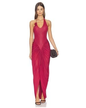 Maygel Coronel Vestalia Dress - Red