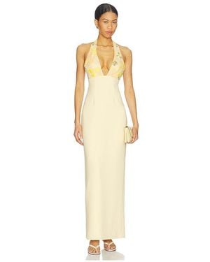 MAJORELLE Maizie Gown - White