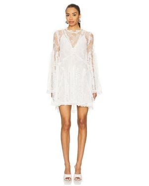 AKNVAS Dorian Lace Dress - White