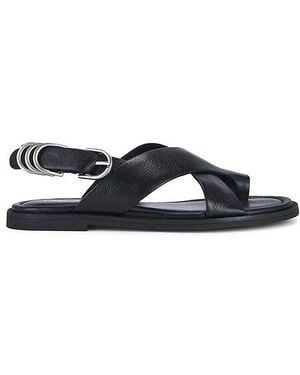 Rag & Bone Gia Toe Loop Sandal - Black