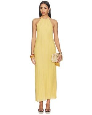 Nbd Vestido Kusum En Color Amarillo Talla (También En M, Xl) - Metálico