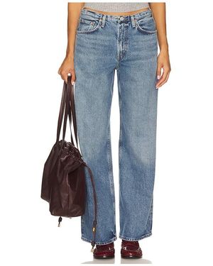 Agolde Keira Wide Leg Jeans - Blue