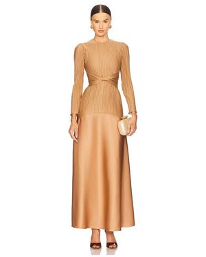 Maylé Vásquez El Pez Long Dress - White