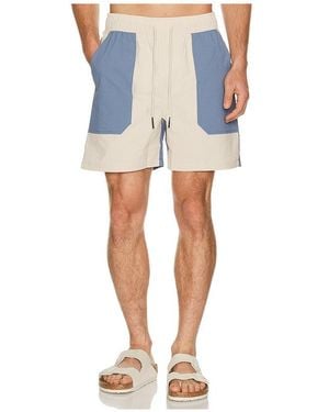 Oas Rex Swim Shorts - Blue