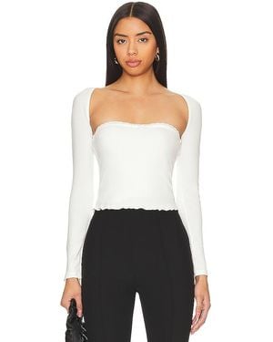 MORE TO COME Vera Shrug Set - White