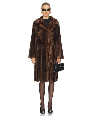 Jakke Frosig Biker Coat - Brown