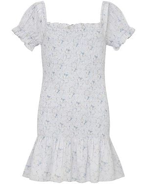 LoveShackFancy Tween Mosa Dress - White