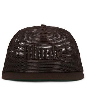 Rhude Logo Mesh Hat - Brown