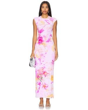 AFRM Vestido Cody En Color Rosado Talla (También En Xl, Xs) - Blanco