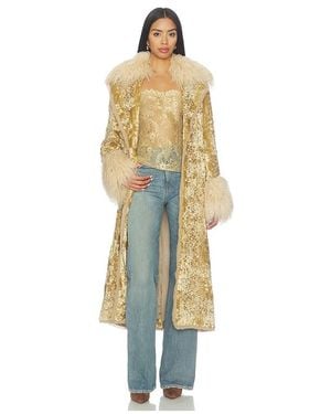 Free People Pyre Embellished Duster Coat - White