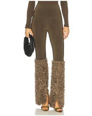 Norma Kamali Curly Spat Legging - Multicolour