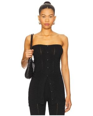 Devon Windsor Tiffany Top En Color Negro Talla (También En M, S, Xl, Xs)