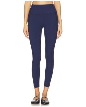 Spiritual Gangster Cruz 7/8 Pocket Legging - Blue