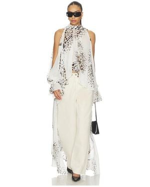 Blumarine Hi Low Top - White