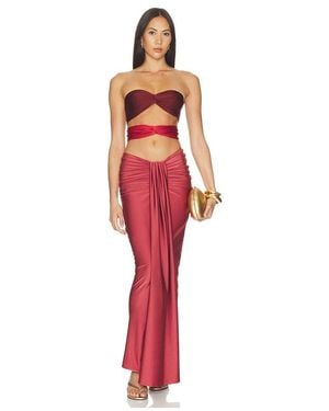 Baobab Giselle Maxi Dress - Red