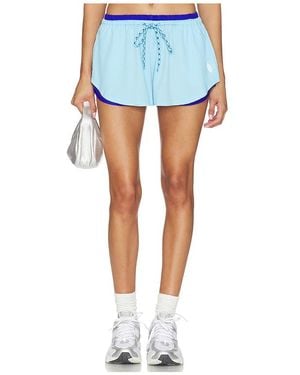 Free People X Fp Movement Final Stretch Reversible Short - Blue