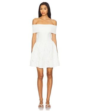 Line & Dot Irina Mini Dress in White | Lyst Line & Dot Irina Mini Dress in White | Lyst