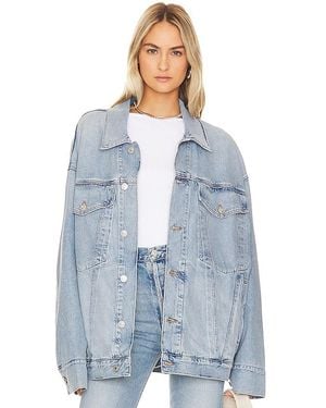 Agolde Wayne Denim Jacket - Blue