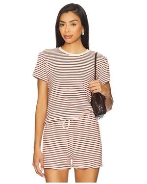 PERFECTWHITETEE Loop Terry Stripe Tee - Multicolour
