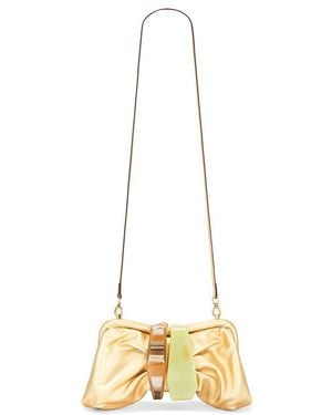 Cult Gaia Julita Clutch - Natural