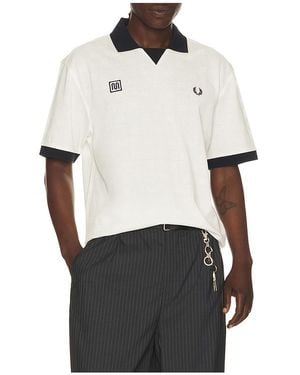 Fred Perry Hemd - Weiß