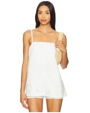 Rag & Bone Aurora Strapless Top - White