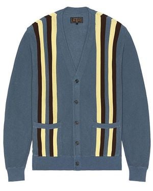 Beams Plus Cardigan カーディガン - ブルー