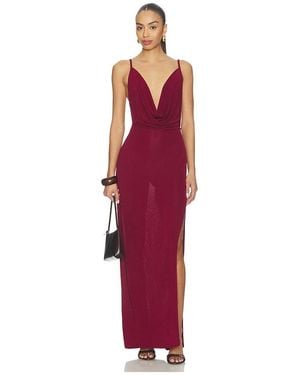 SNDY'S Joy Maxi Dress - Red