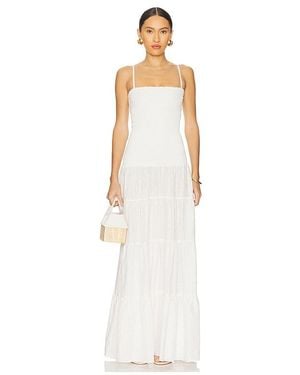 Peixoto Clementine Maxi Dress - White