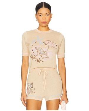Lovers + Friends Selah Knit Top - Natural