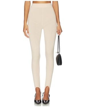 AYA MUSE Knit Leggings - White