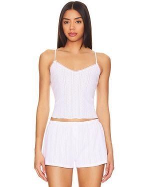 Cou Cou Intimates The Long Cami Top - White