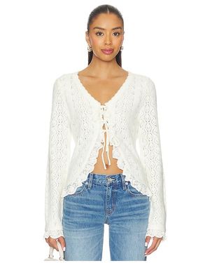 Astr Cardigan Lacey - Blau