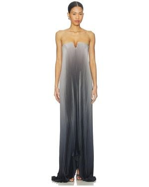 L'idée Tie Gown - White