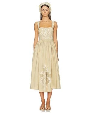 LPA Isadora Midi Dress - Natural