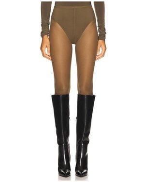 Norma Kamali Legging With Footie - Multicolour