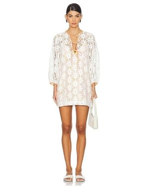 Sundress Nody Eyelet Dress - White