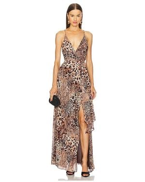 Michael Costello X Revolve Natalia Gown - Natural