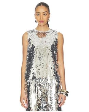 Simon Miller Oberteil Shirley Sequin - Weiß