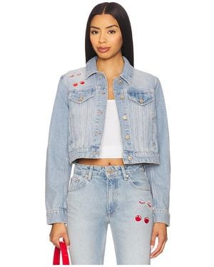 LoveShackFancy Jacke Bardot - Blau