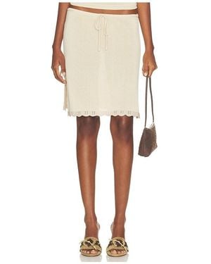 With Jean Isla Skirt - Natural